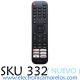 CONTROL PARA SMART TV HISENSE (ORIGINAL  NUEVO ) NUMERO DE PARTE EN2I30H(0011) / EN2130H /  XHY-B2025-1B / 306245 / XHY211228 / MODELOS 50H77G / 50A60H / 50A60G  / 50V6G
